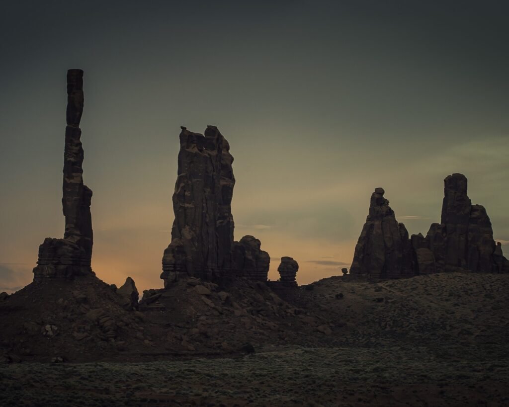 scenery rock formations breathtaking sunset canyon scaled 1